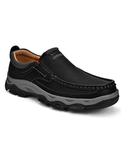 Eleganckie Skórzane Buty Slip-On