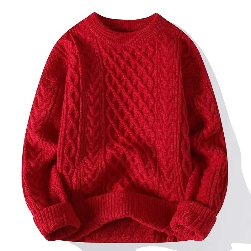 Sweter w Warkocze