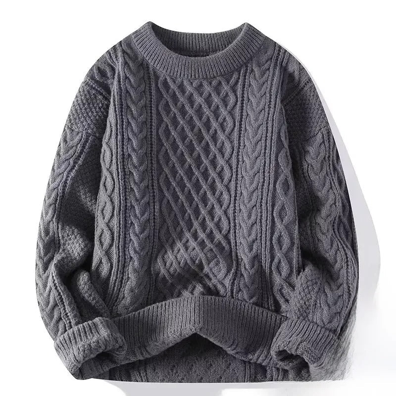 Sweter w Warkocze