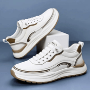 Casual skórzane buty