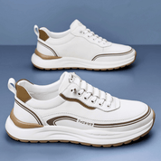 Casual skórzane buty