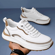 Casual skórzane buty